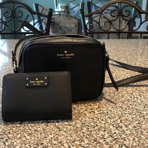 Kate spade cross body and wallet